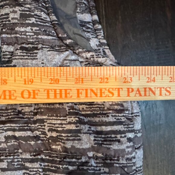 Ecko Unlimited Vest Mens XL Gray Camo Hooded Puffer Sleeveless Zip - Picture 5 of 10